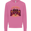 Cat Cult Evil Feline Devil Worship Satanic Mens Sweatshirt Jumper Azalea
