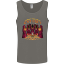 Cat Cult Evil Feline Devil Worship Satanic Mens Vest Tank Top Charcoal