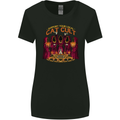 Cat Cult Evil Feline Devil Worship Satanic Womens Wider Cut T-Shirt Black