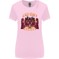 Cat Cult Evil Feline Devil Worship Satanic Womens Wider Cut T-Shirt Light Pink