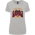 Cat Cult Evil Feline Devil Worship Satanic Womens Wider Cut T-Shirt Sports Grey
