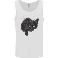 Cat Hole Mens Vest Tank Top White