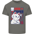 Cat Love Sucks Anti Valentines Singles Day Mens Cotton T-Shirt Tee Top Charcoal