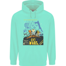 Cat Wars Funny Sci-Fi Childrens Kids Hoodie Peppermint