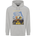 Cat Wars Funny Sci-Fi Childrens Kids Hoodie Sports Grey