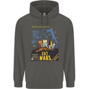 Cat Wars Funny Sci-Fi Childrens Kids Hoodie Storm Grey