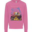 Cat Wars Funny Sci-Fi Mens Sweatshirt Jumper Azalea