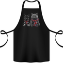 Cat & Dog Union Jack Scarf German Shepherd Cotton Apron 100% Organic Black