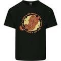 Cat & Pizza Anti Valentines Singles Day Mens Cotton T-Shirt Tee Top Black
