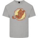 Cat & Pizza Anti Valentines Singles Day Mens Cotton T-Shirt Tee Top Sports Grey