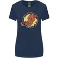 Cat & Pizza Anti Valentines Singles Day Womens Wider Cut T-Shirt Navy Blue