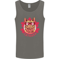 Catnada Canada Cat Flag Mens Vest Tank Top Charcoal