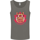 Catnada Canada Cat Flag Mens Vest Tank Top Charcoal