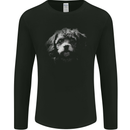 Cavapoo Dog Mens Long Sleeve T-Shirt Black