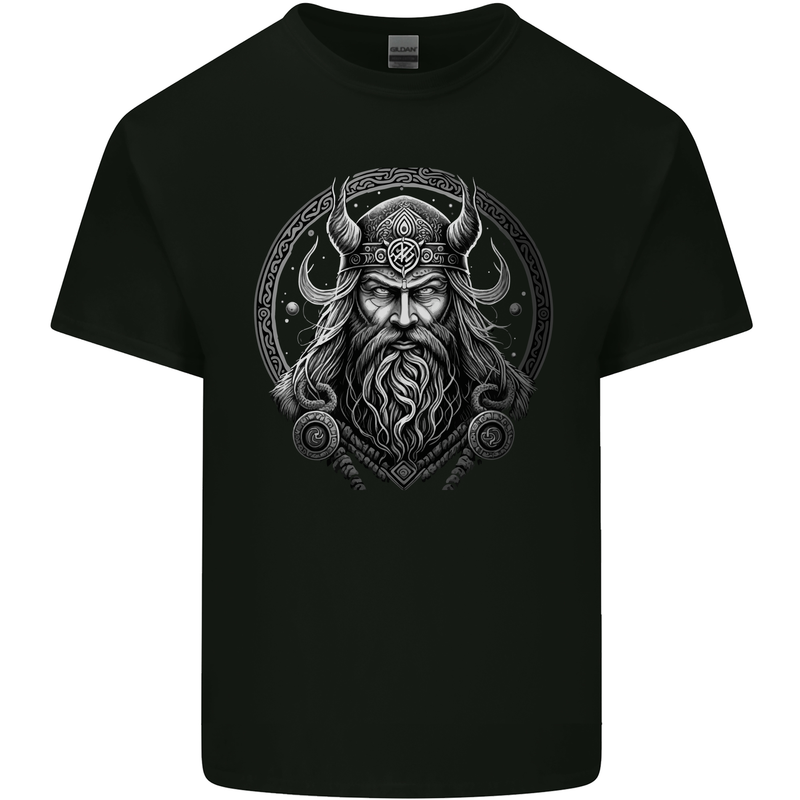 Celtic Viking Norse God Warrior Gym MMA Kids T-Shirt Childrens Black