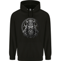 Celtic Viking Norse God Warrior Gym MMA Mens 80% Cotton Hoodie Black