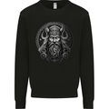 Celtic Viking Norse God Warrior Gym MMA Mens Sweatshirt Jumper Black