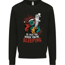 Chainsaw Santa Horror Christmas Zombie Xmas Mens Sweatshirt Jumper Black