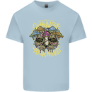 Change Your Mind Magic Mushrooms LSD Kids T-Shirt Childrens Light Blue