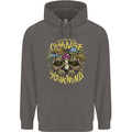 Change Your Mind Magic Mushrooms LSD Mens 80% Cotton Hoodie Charcoal