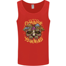 Change Your Mind Magic Mushrooms LSD Mens Vest Tank Top Red