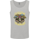 Change Your Mind Magic Mushrooms LSD Mens Vest Tank Top Sports Grey
