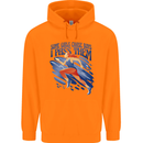 Chase Boys Running Marathon Cross Country Runner Childrens Kids Hoodie Orange