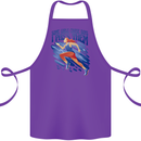 Chase Boys Running Marathon Cross Country Runner Cotton Apron 100% Organic Purple