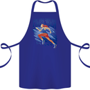 Chase Boys Running Marathon Cross Country Runner Cotton Apron 100% Organic Royal Blue