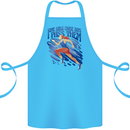 Chase Boys Running Marathon Cross Country Runner Cotton Apron 100% Organic Turquoise