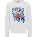 Chase Boys Running Marathon Cross Country Runner Kids Sweatshirt Jumper White