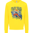 Chase Boys Running Marathon Cross Country Runner Kids Sweatshirt Jumper Yellow