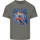 Chase Boys Running Marathon Cross Country Runner Kids T-Shirt Childrens Charcoal