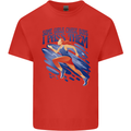Chase Boys Running Marathon Cross Country Runner Kids T-Shirt Childrens Red