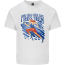 Chase Boys Running Marathon Cross Country Runner Kids T-Shirt Childrens White