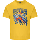 Chase Boys Running Marathon Cross Country Runner Kids T-Shirt Childrens Yellow