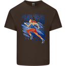 Chase Boys Running Marathon Cross Country Runner Mens Cotton T-Shirt Tee Top Dark Chocolate