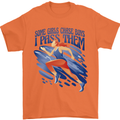Chase Boys Running Marathon Cross Country Runner Mens T-Shirt 100% Cotton Orange