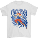 Chase Boys Running Marathon Cross Country Runner Mens T-Shirt 100% Cotton White