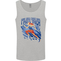 Chase Boys Running Marathon Cross Country Runner Mens Vest Tank Top Sports Grey