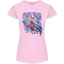 Chase Boys Running Marathon Cross Country Runner Womens Petite Cut T-Shirt Light Pink