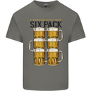 Check Out My Alcohol Six Pack Funny Beer Kids T-Shirt Childrens Charcoal