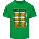 Check Out My Alcohol Six Pack Funny Beer Kids T-Shirt Childrens Irish Green