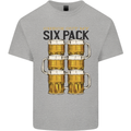 Check Out My Alcohol Six Pack Funny Beer Kids T-Shirt Childrens Sports Grey