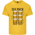 Check Out My Alcohol Six Pack Funny Beer Kids T-Shirt Childrens Yellow
