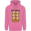 Check Out My Alcohol Six Pack Funny Beer Mens 80% Cotton Hoodie Azelea