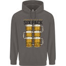 Check Out My Alcohol Six Pack Funny Beer Mens 80% Cotton Hoodie Charcoal