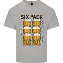 Check Out My Alcohol Six Pack Funny Beer Mens Cotton T-Shirt Tee Top Sports Grey