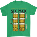 Check Out My Alcohol Six Pack Funny Beer Mens T-Shirt 100% Cotton Irish Green