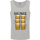 Check Out My Alcohol Six Pack Funny Beer Mens Vest Tank Top Sports Grey